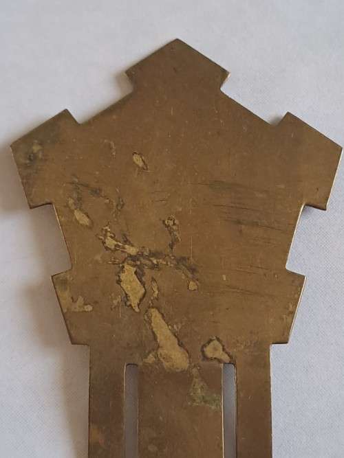 Vintage Brass South African Air Force Paper Clip