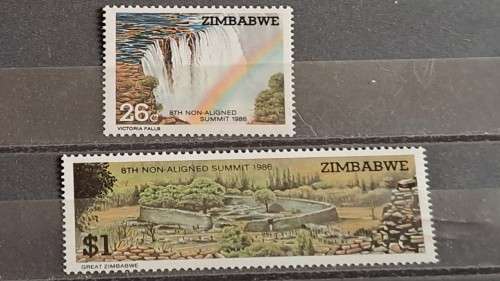 1986 - Zimbabwe -  Mint - 26c, S1 - The 8th Non-Aligned Summit Conference