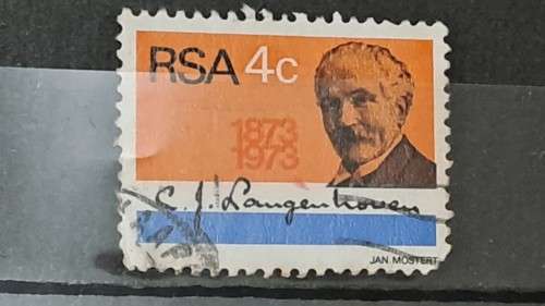 1973 - RSA - 4c - The 100th Anniversary of the Birth of C. J. Langenhoven