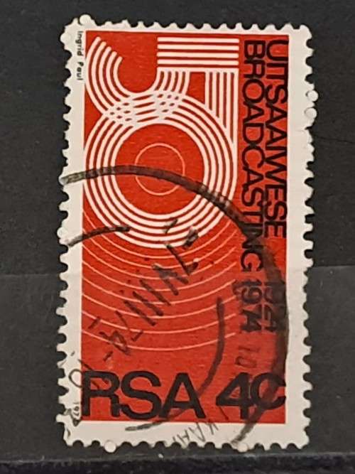 1974 - RSA - 4c - The 50th Anniversary of Broadcasting in South Africa