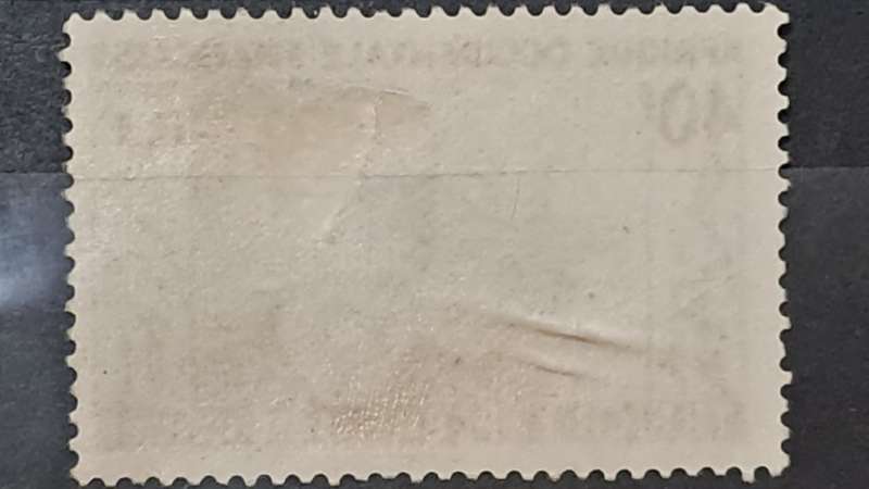 1952 - Ivory Coast - French Officentale Africa  - 40F - Marcel Treich Lapiene (1860-1890)