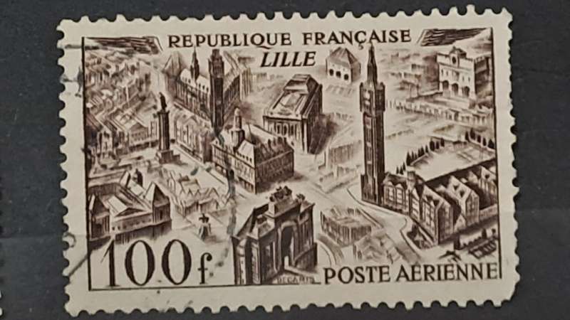 1949-1950 - France - 100F - Airmail