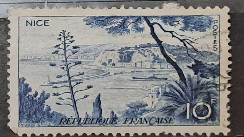1955 - France - 10F - Nice
