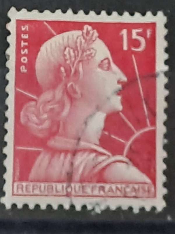 1955 - France - 15F - New Marianne