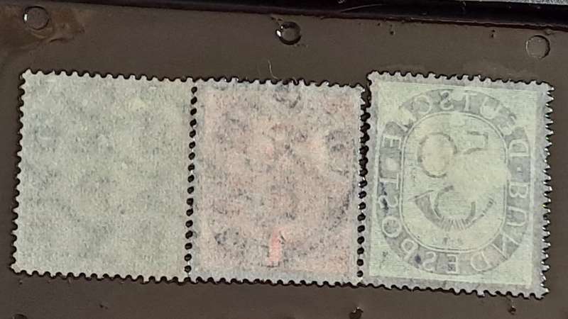 1951 - Germany -  WM - 10, 20, 50 - Daily Stamps