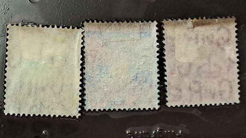 1941-1948 - GB - ½,  1, 1½,  2½, 3 - King George VI