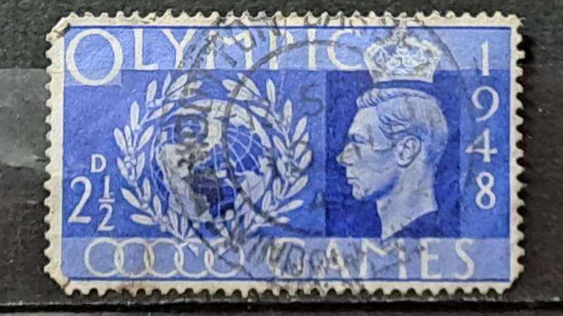 1948 - GB - 2½P - Olympic Games