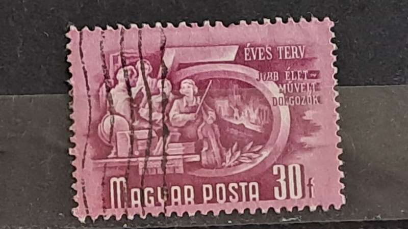 1951-1953 - Hungary -  WM - 30 - Five Year Plan