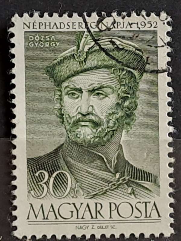 1952 - Hungary - 30 - National Army Day