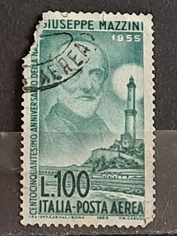 1956 - Italy - 80 - The 10th Anniversary of the Republic