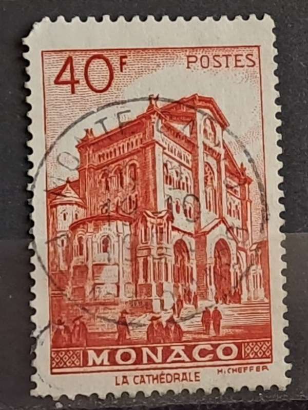 1949 - Monaco  - 40 - Le Cathedral