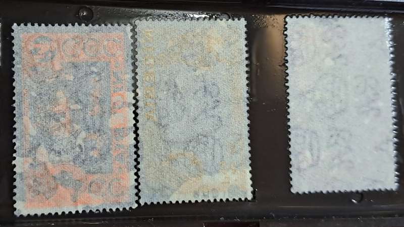 1953 - Nigeria -  WM - ½P, 1P, 1Sh - Local Motives