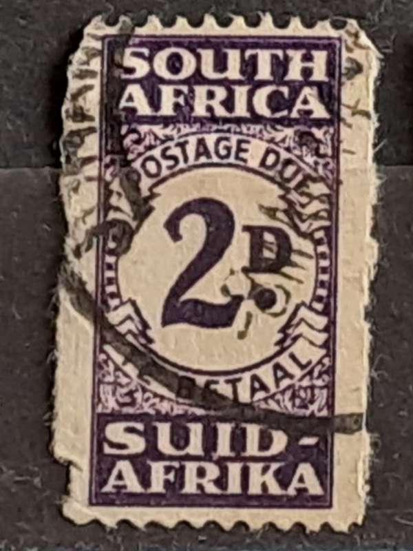 1943-1947 - South Africa - WM - 2 - Postage Due