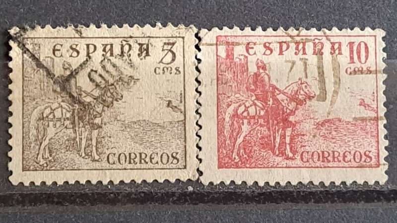 1936-1939 - Spain - 5, 10 - Definitive