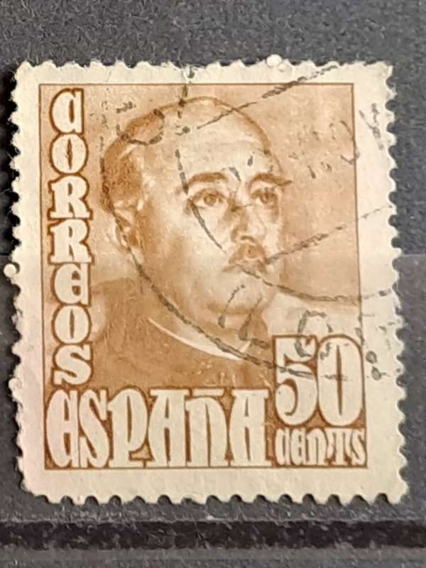 1948 - Spain - 50 - General Franco