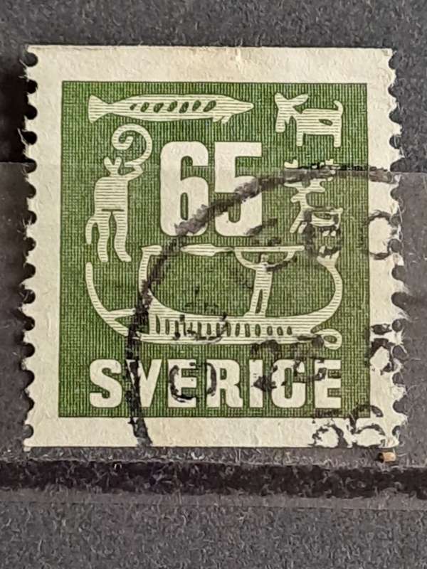 1954 - Sweden - 65 - Rock Carvings