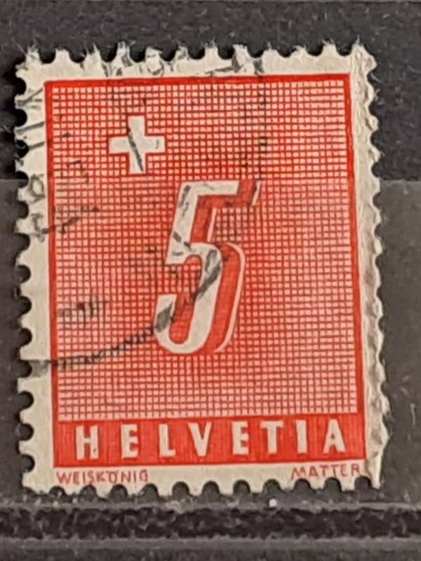 1938 - Switzerland - 5 - Postage Due