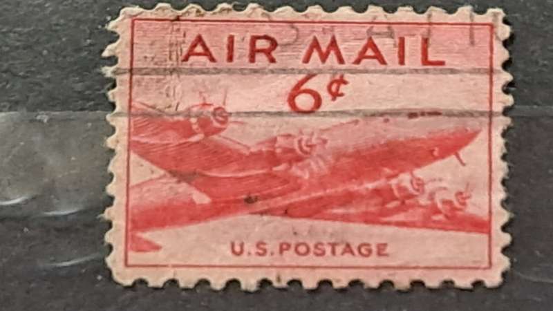 1947 - 1949 - USA - 6 - Airmail - DC-4 Skymaster