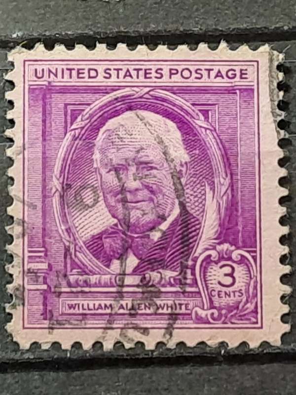 1948 - USA - 3 - The 80th Anniversary of the Birth of William Allen White