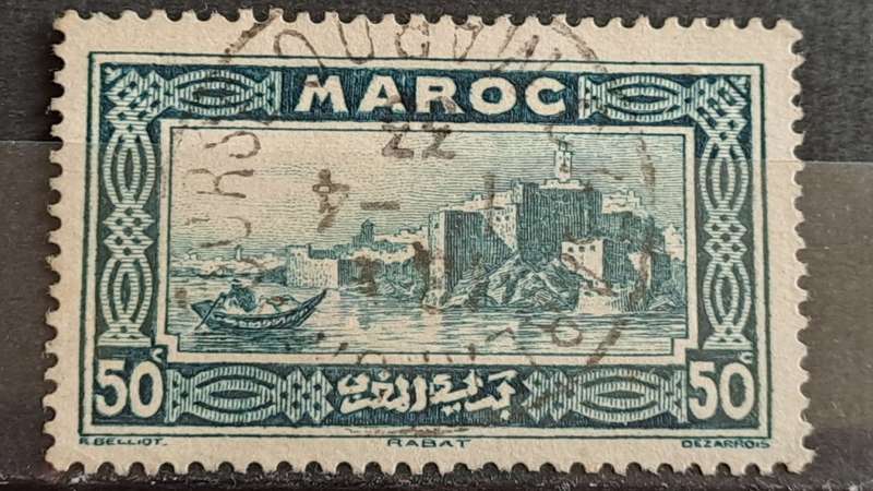 1933 - Morocco - 50 - Local Motifs