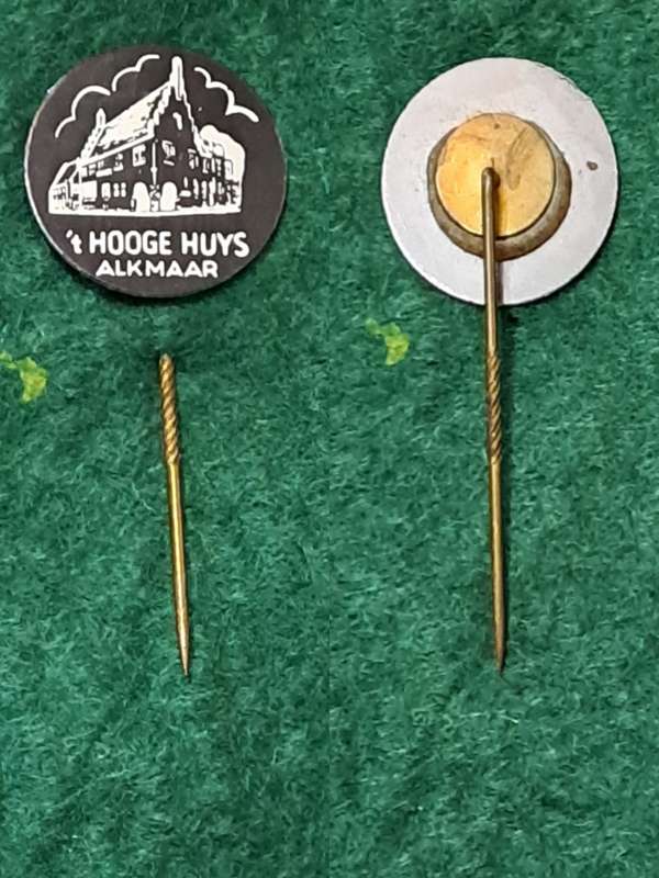 Pin: Vintage Dutch Advertising  - ``t Hooge Huys Alkmaar`