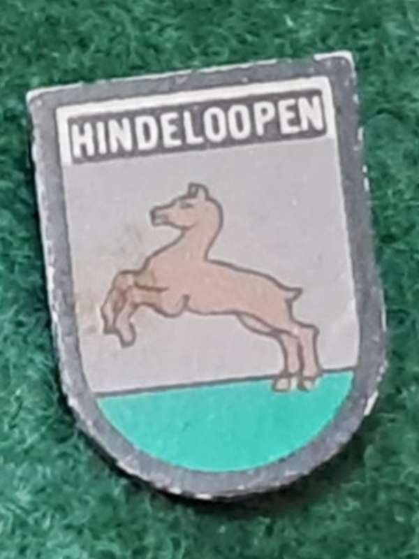 Pin: `Hindeloopen` City Coat of Arms