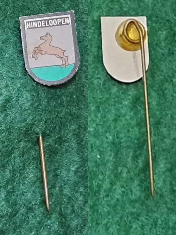 Pin: `Hindeloopen` City Coat of Arms