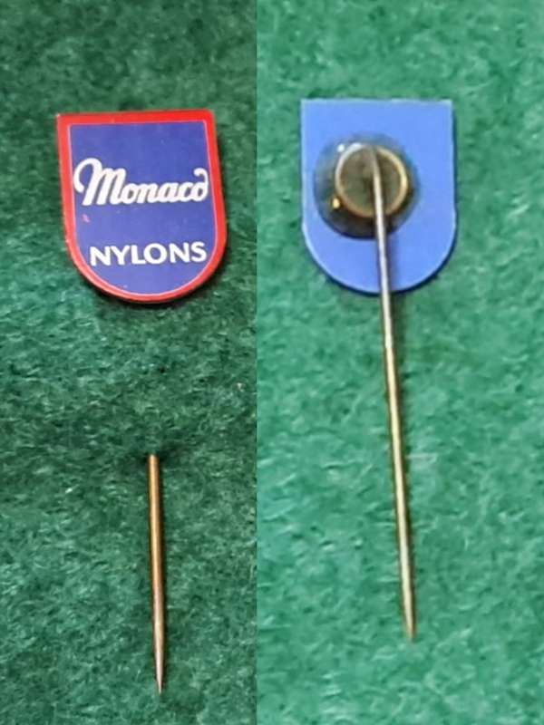 Pin: Vintage Dutch Advertising  - `Monaco Nylons `