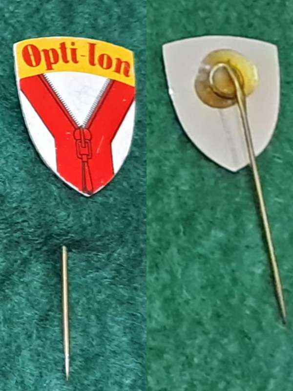 Pin: Vintage Dutch Advertising  - `Opti-lon`