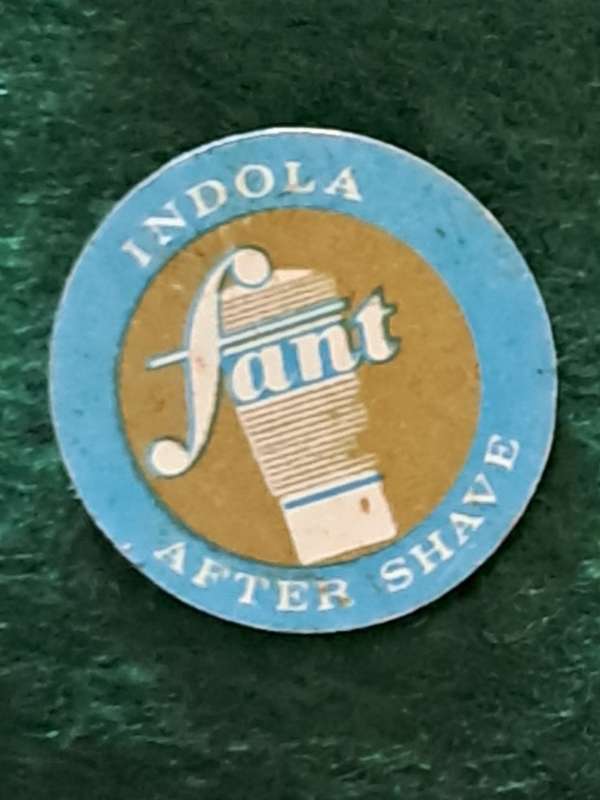 Pin: Vintage Advertising  - `Fant Indola After Shave`