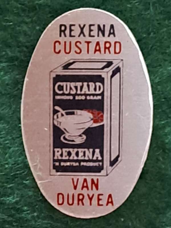 Pin: Vintage Dutch Advertising  - `Rexena Custard - van Duryea`