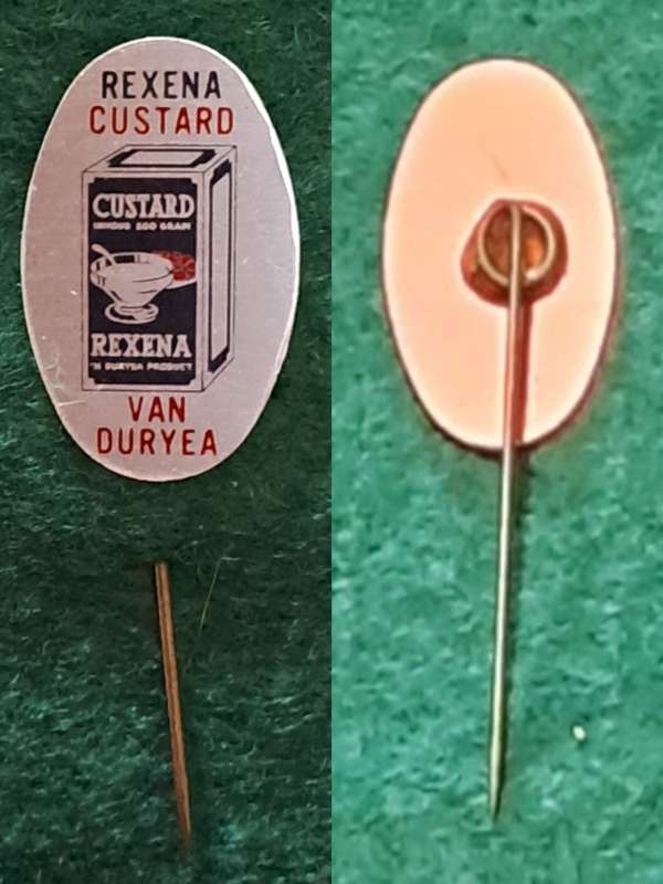 Pin: Vintage Dutch Advertising  - `Rexena Custard - van Duryea`