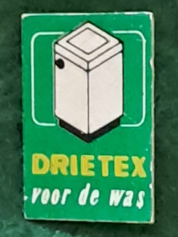 Pin: Vintage Dutch Advertising  - `DRIETEX voor de was`