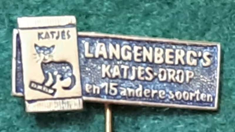 Pin: Vintage Dutch Advertising  - `Langenberg`s katjes Drop `