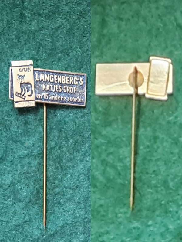 Pin: Vintage Dutch Advertising  - `Langenberg`s katjes Drop `