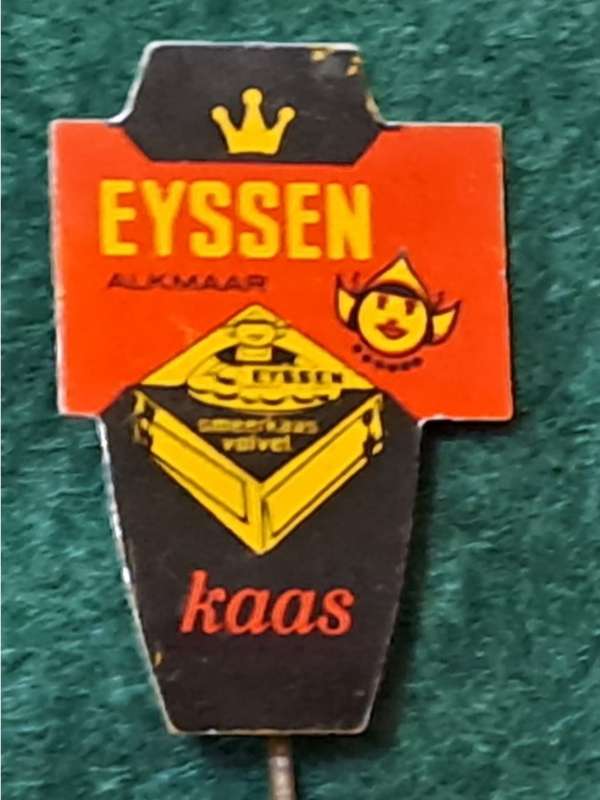 Pin: Vintage Dutch Advertising  - `Eyssen Alkmaar kaas `