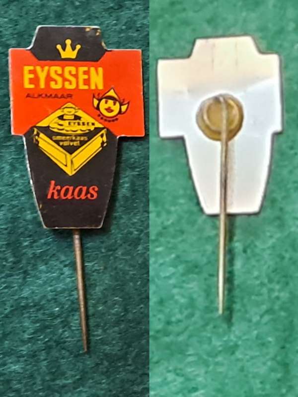 Pin: Vintage Dutch Advertising  - `Eyssen Alkmaar kaas `