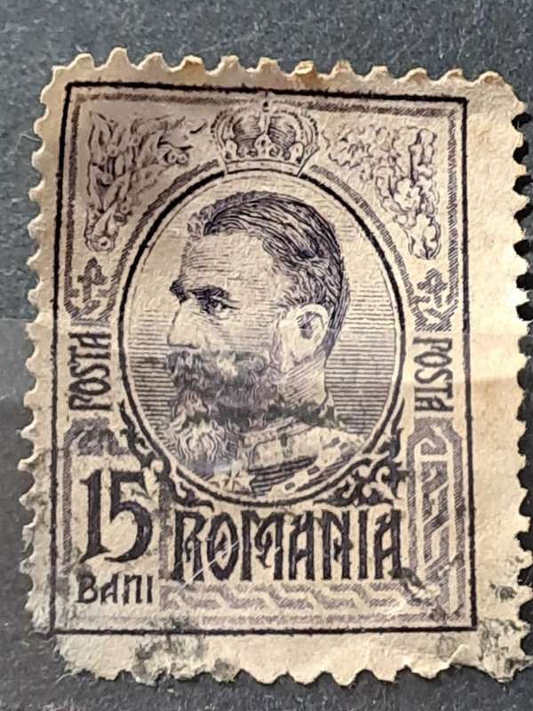 1908 - Romania - 15 - King Karl I
