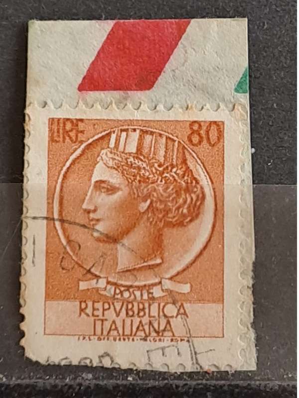 1953/1955 - Italy  - 80 - Syracusean Coin