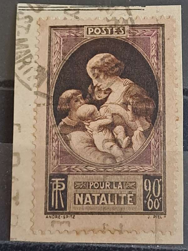 1939 - France - 90+60 C - Charity Stamps
