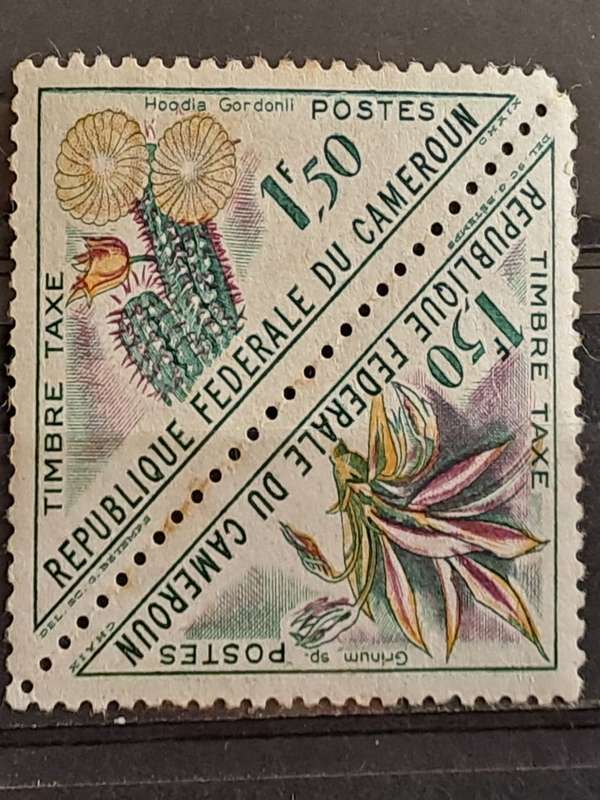 1963 - Cameroon - Unused - Pair - 1F. 50 - Timbre Tax -  Postage Due