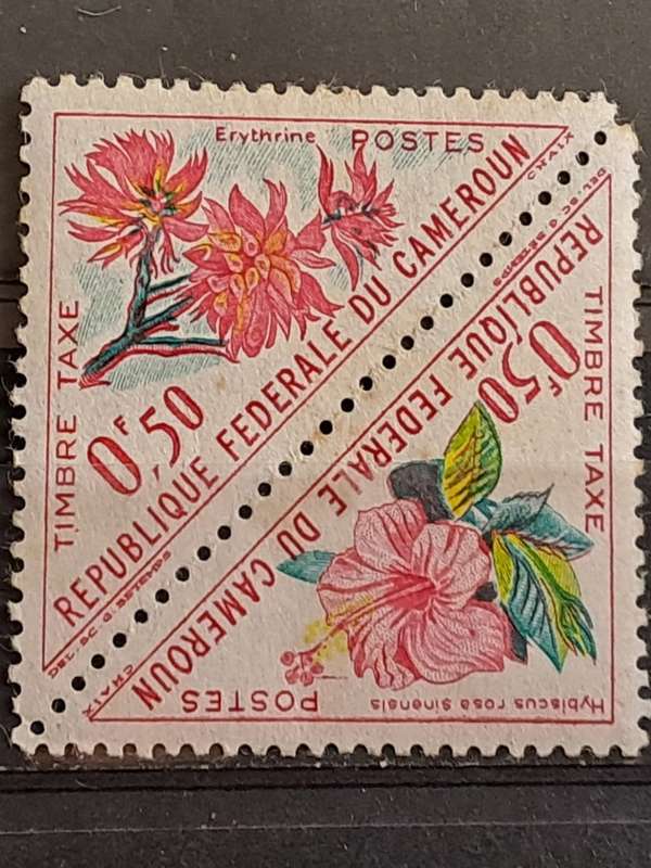 1963 - Cameroon - Unused - Pair - 0.50 - Timbre Tax -  Postage Due