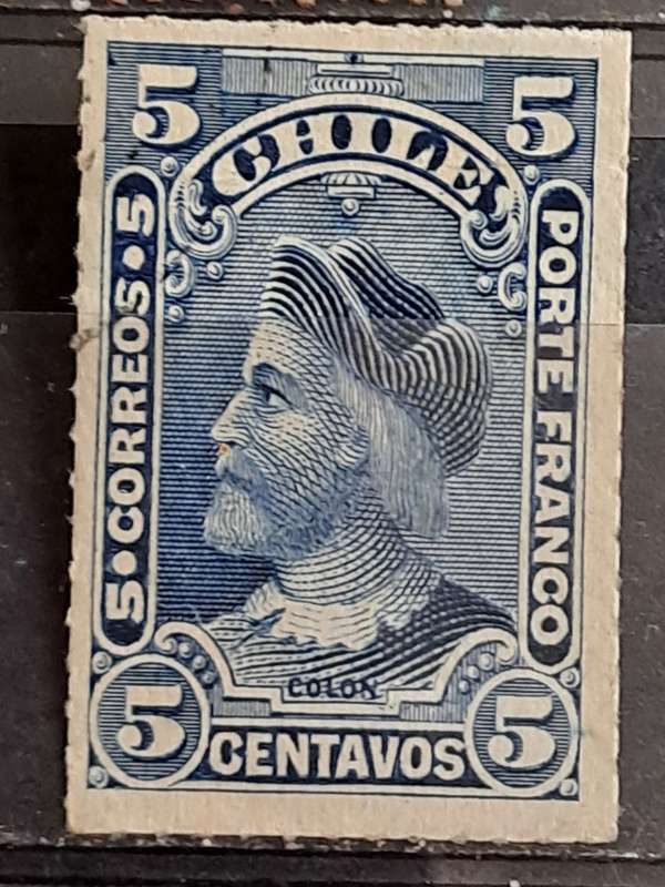 1900 - Chile - 5 - Christopher Columbus