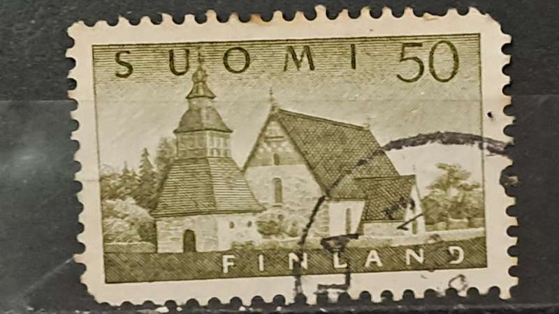 1957 - Finland - 50 - Lammi Church