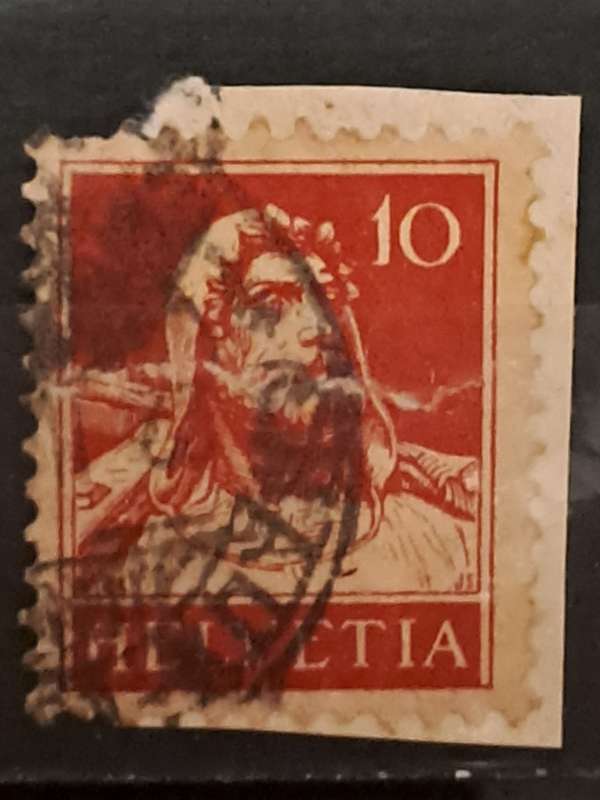 1914 - Switzerland - 10 - Wilhelm Tell