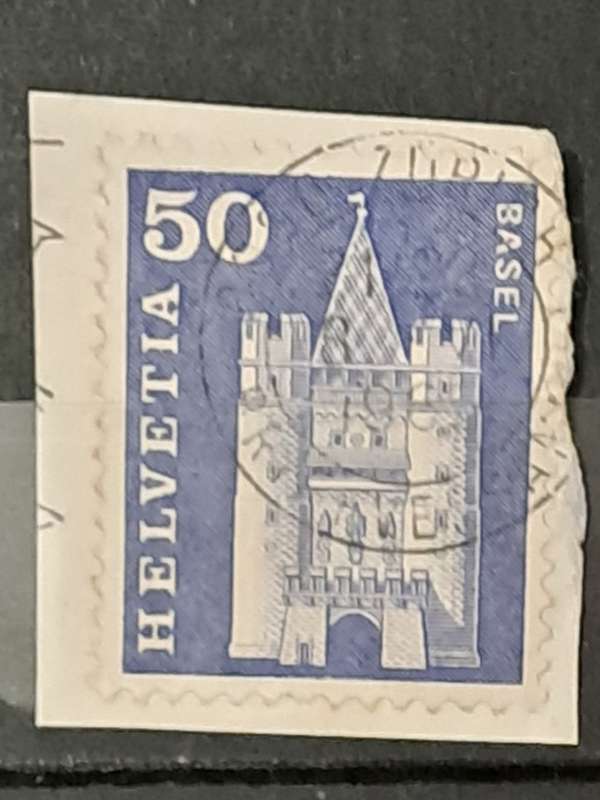 1960 - Switzerland - Postmark Zurich - 50 - Basel