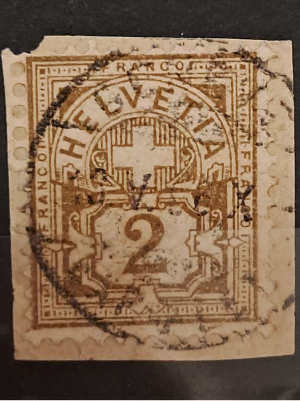 1913 - Switzerland - Postmark Exp. Lettr. - 2 - Cross & Shield