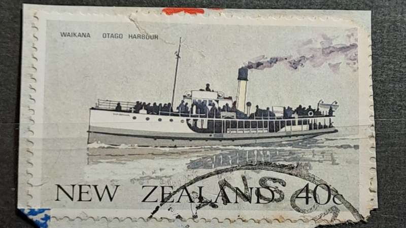 1984 - New Zealand - 40 - New Zealand Ferry Boats - `Waikana`