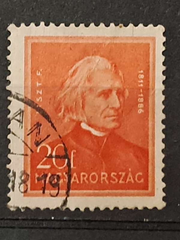1932 - Hungary  - 20 - Liszt
