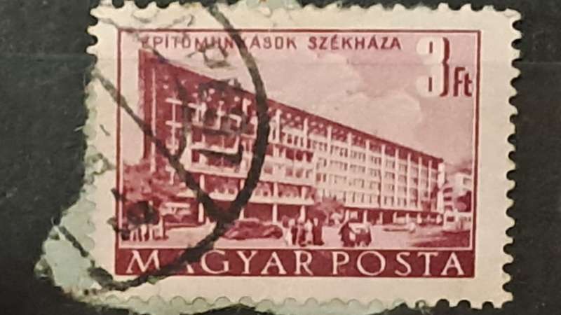 1951 - Hungary  - 3 - Buildings
